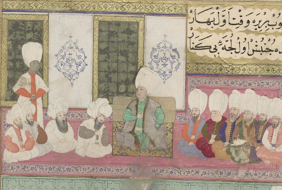 II. Osman'ın ulema ile görüşmesi.