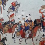 III. Mehmed, 24-26 Ekim 1596 Haçova Meydan Muharebesinde, sağında Darüssaade Ağa