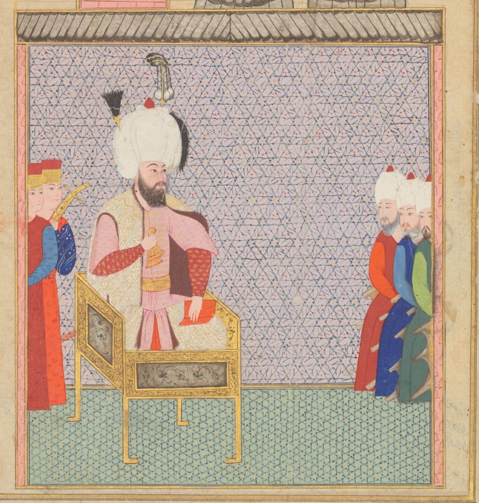 III. Murad ve Veziriazam Sokollu Mehmed Paşa, Ahmed Paşa ve Sinan Paşa

Zübdetü'