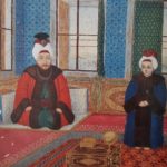 III. Mustafa ve 12 yaşındaki oğlu Şehzade [III.] Selim. 3.Mustafa, eşref saatind