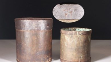 Izmir (Made) Measuring Cups, Late 19th Century
 İşi Ölçekler, 19. Yüzyıl Sonu

 ...