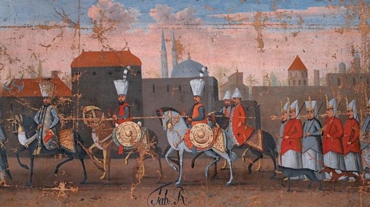 Janissaries, Istanbul, 1650s 
Yeniçeriler, İstanbul, 1650'ler

                 ...