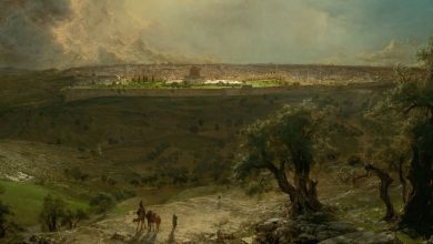 Jerusalem from the Mount of Olives, Palestine, 1870 
Zeytin Dağı'ndan Kudüs, Fil...