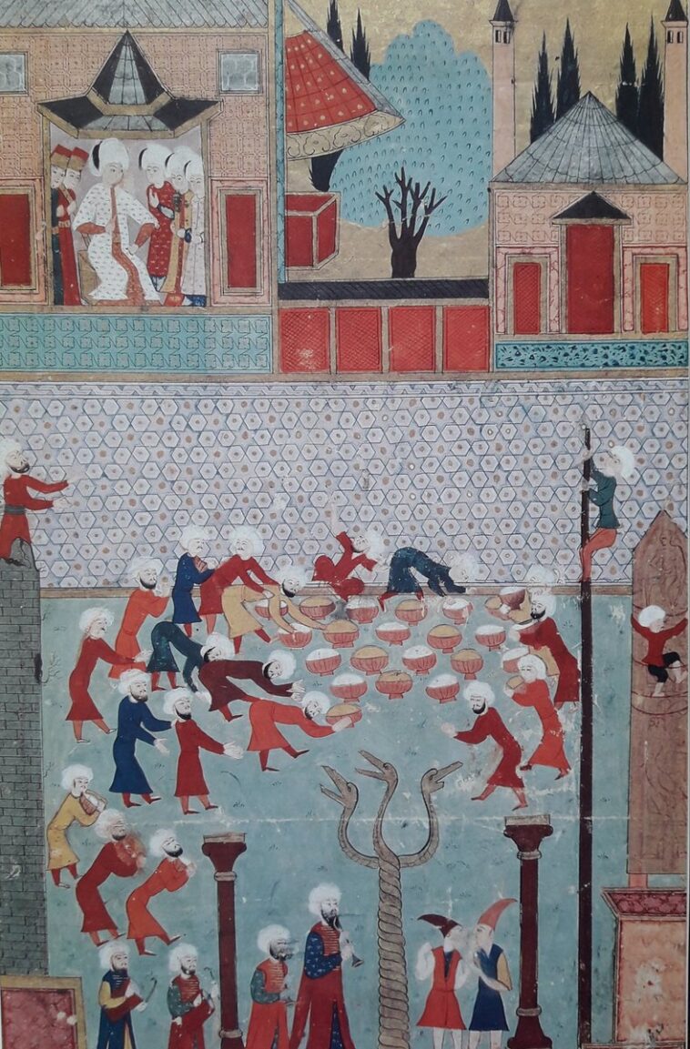 Kanuni Sultan Süleyman'ın 1530'daki sünnet düğününde Şehzadeleri Mustafa [d.1515