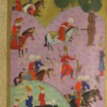 Kanuni Sultan Süleyman'ın Bursa'da avlanması, karşısına bir ayının çıkması ayını