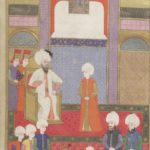 Kanuni Sultan Süleyman'ın, çok sevdiği oğlu Şehzade Mehmed ile konuşması.