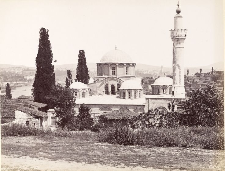 Kariye Camii / Guillaume Berggren Fotoğrafı / 1880'ler | Eski İstanbul Fo...