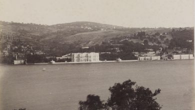 Karşı Kıyıdan Beylerbeyi Sarayı ve Beylerbeyi Sırtları / Sébah ve Joaill...