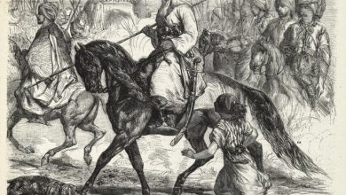 Kurdish Female Tribal Chief Kara Fatma's Arrival to Istanbul who Led a Battalion...