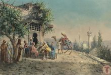 19. Yüzyılda Camiden Önce Toplanan Bir Arap