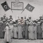 Medine'de bir Osmanlı okulu, 1910. An Ottoman school in Medina, 1910....