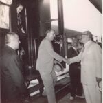 Mehmed Fuad Köprülü, eşi Behice Köprülü ile Atina ziyaretleri.