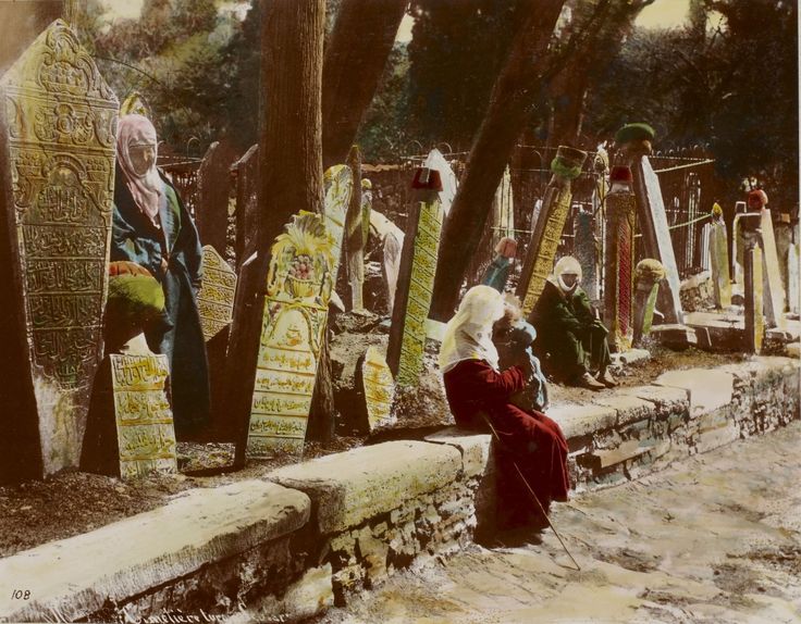 Mezarlık Renklendirme Sébah & Joaillier Fotoğrafı
