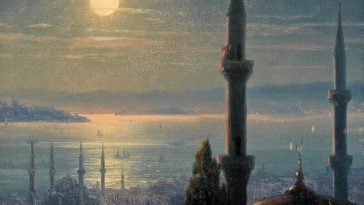 Moonlight in Istanbul, 1876
İstanbul'da Ayışığı, 1876

                         ...