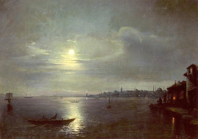 Moonlight in Istanbul, 19th Century
İstanbul'da Ayışığı, 19. Yüzyıl.
.
Love hist...