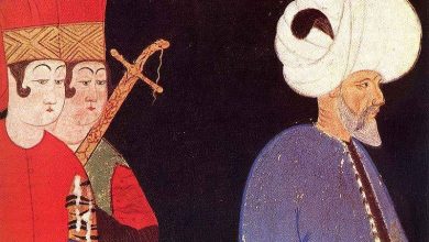 Nakkaş Nigari’nin yaptığı Kanuni Sultan Süleyman ve 2 silahtarını betimleyen, To...