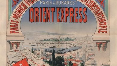 Paris-İstanbul Hattının İlk Reklam Afişlerinden