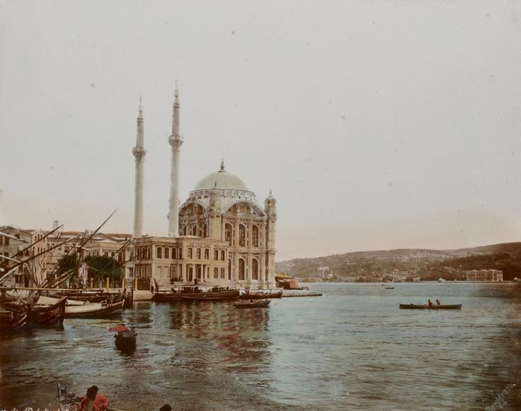 Ortaköy Camii Renklendirme Guillaume Berggren Fotoğrafı