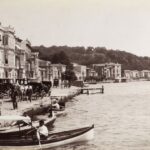 İstanbul boğazında kayıkçılar