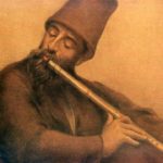 Osmanlı Mevlevi neyzen derviş.
An Ottoman Mevlevi dervish playing the ney.
...