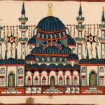 Osmanlı dönemi Ayasofya camii, Istanbul, 1600'ler.
View of Ayasofya mosque, Otto...