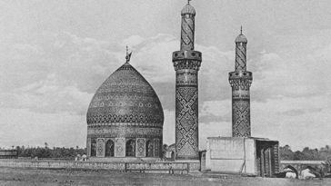 Osmanlı dönemi Kerbela, Irak, 1900'ler.
Karbala, Ottoman Iraq, early 1900s.
كربل...