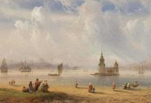 Osmanlı dönemi kadim Istanbul, 1850'ler. Huzur...
Ottoman Istanbul, 1850's.
    ...