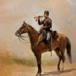 Osmanlı süvari askeri. An Ottoman cavalry soldier....