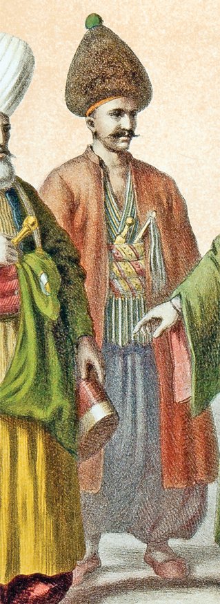 Osmanlı İstanbul'unda istihbarat zabiti olan "Salma Çuhadar", sürekli tebdil gez