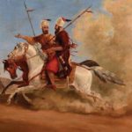 Ottoman Bedouin horsemen, 1860.
Osmanlı dönemi Bedevi atlılar, 1860.
فرسان من ال...