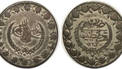 Ottoman Coin, 5 Kurush, 1808
Osmanlı Parası, 5 Kuruş, 1808
Love history? Become ...