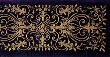 Ottoman Embroidered Cushion Cover, Late 19th Century
Osmanlı İşlemeli Yastık Yüz...