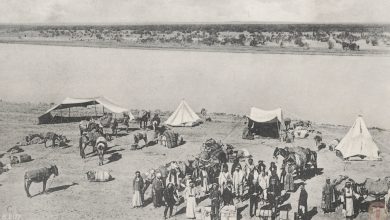 Osmanlı Bağdat Yakınlarında Bir Kervan