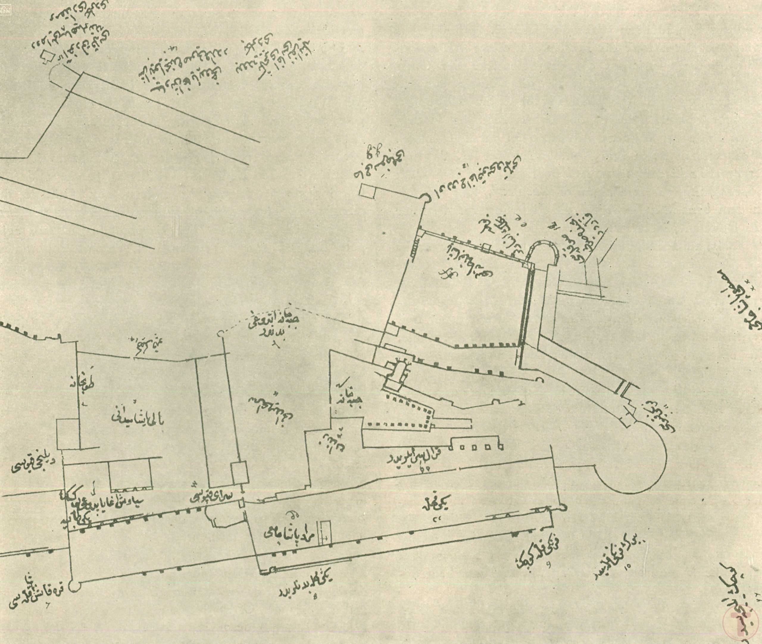 Bir Osmanlı Kale Planı