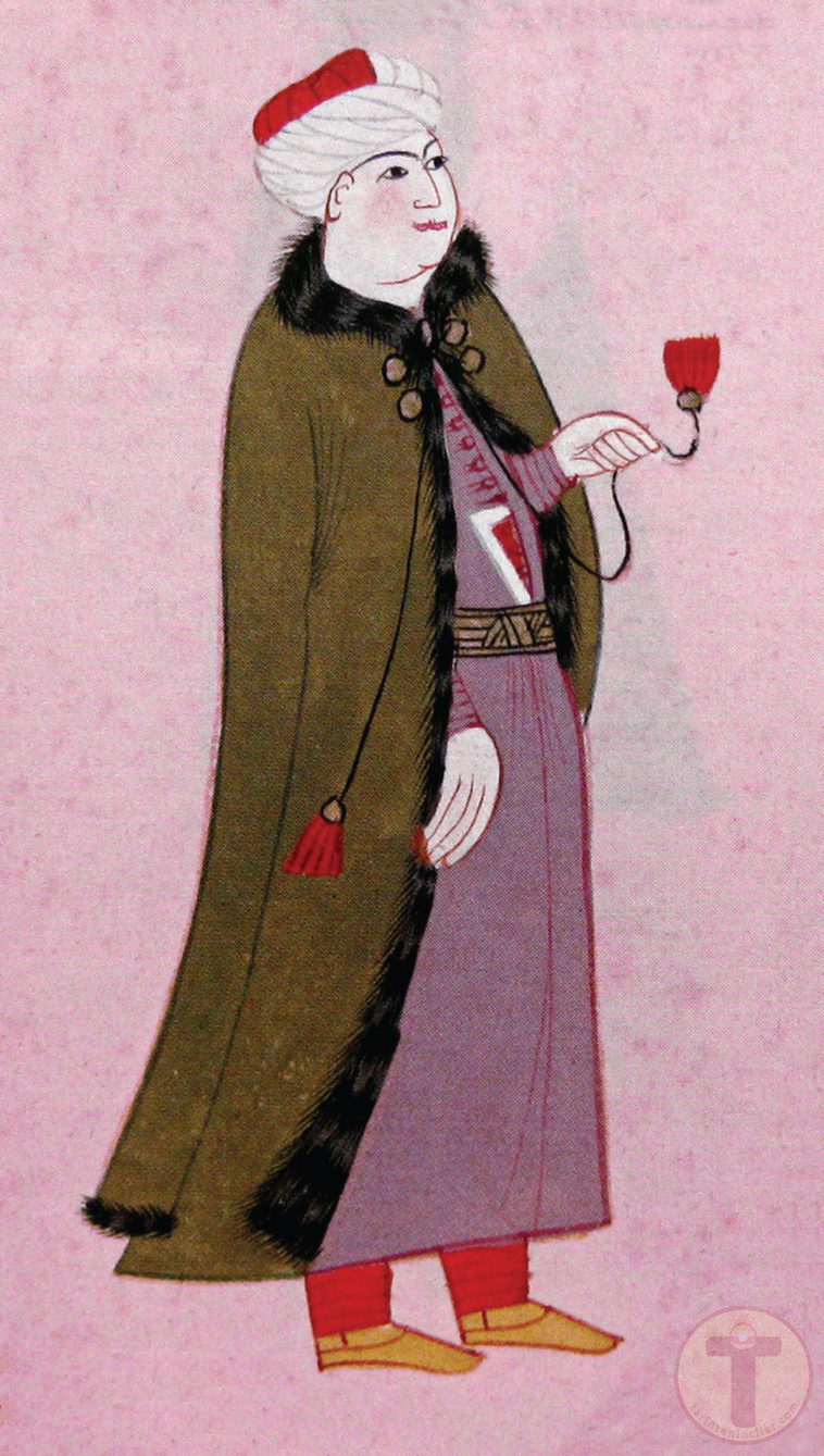 17. Yüzyılda Claes Ralamb Kostüm Kitabından Bir Adam