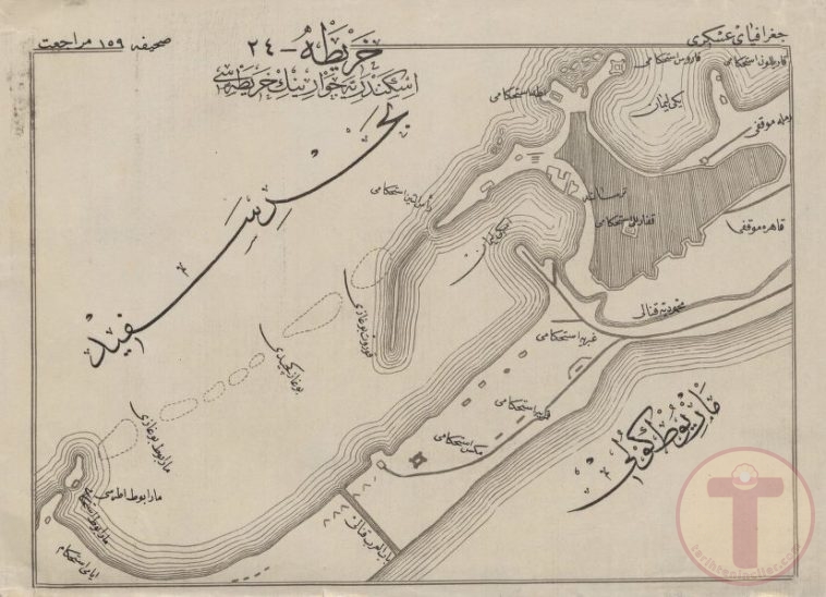 Bir Osmanlı İskenderiye Haritası