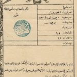 Bir Osmanlı Denizcilik Belgesi