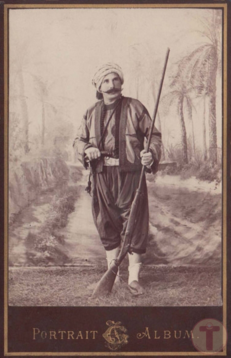 Bir Osmanlı Portre Fotoğraf