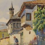Osmanlı Dönemi Bir Sokak Manzarası