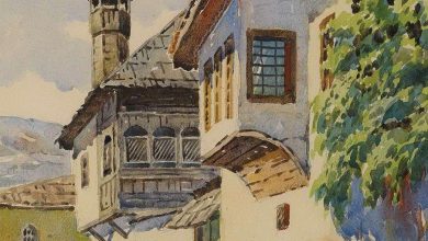 Osmanlı Dönemi Bir Sokak Manzarası