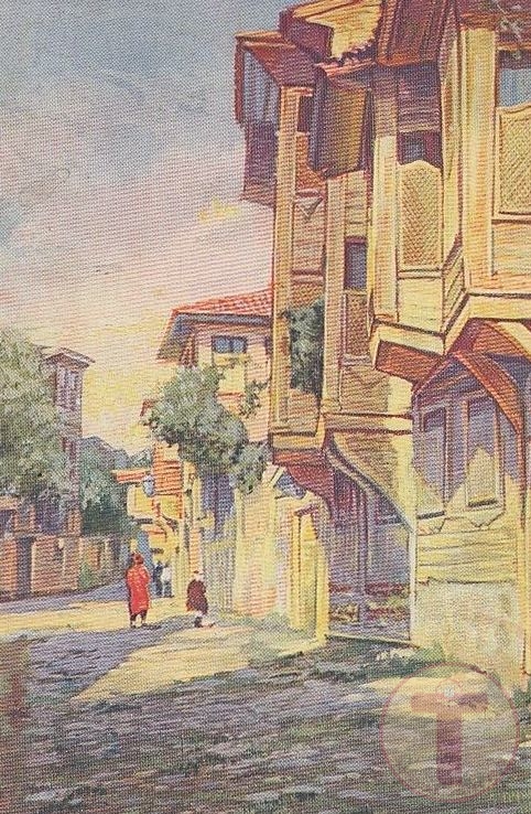 İstanbul'dan Bir Sokak Manzarası