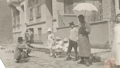 Osmanlı İstanbulundan Bir Sokak Manzarası