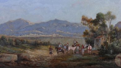 Osmanlı Dönemi Bir Dağ Peyzajı