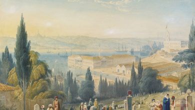 Haliç'teki Deniz Binaları ve Tersanelerin Görünüşü