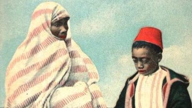 Afrika Kökenli Osmanlı Kadını ve Oğlu