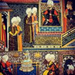 Bir Osmanlı Minyatürü Resmi