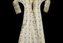 19. Yüzyılda Osmanlı İpek Ve Metal İplik İşlemeli Bornoz