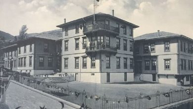 Ottoman Teachers Training College in  c1900 
Bursa  Okulu (Medrese-i Muallimîn),...