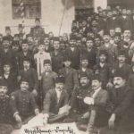 Sivrihisar'da Ermeni kökenli Osmanlı askerleri, 1908.
Armenian Ottoman soldiers ...