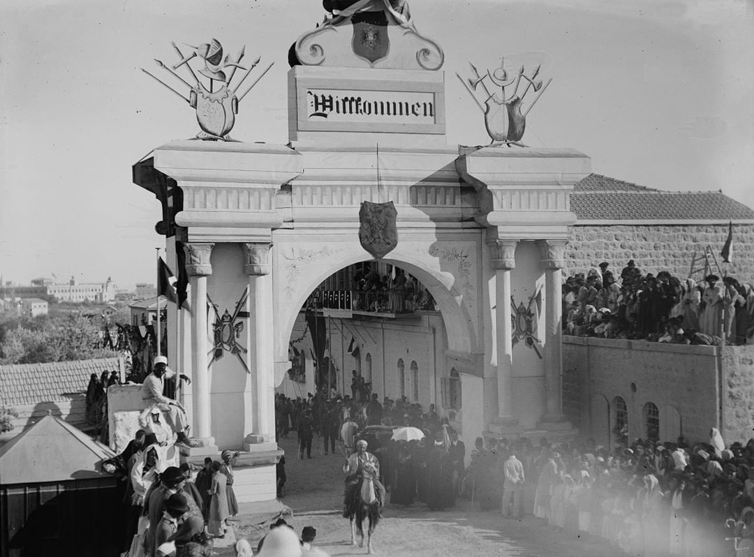 State Visit to Jerusalem of German Emperor Wilhelm II, Palestine, 1898
Alman İmp...
